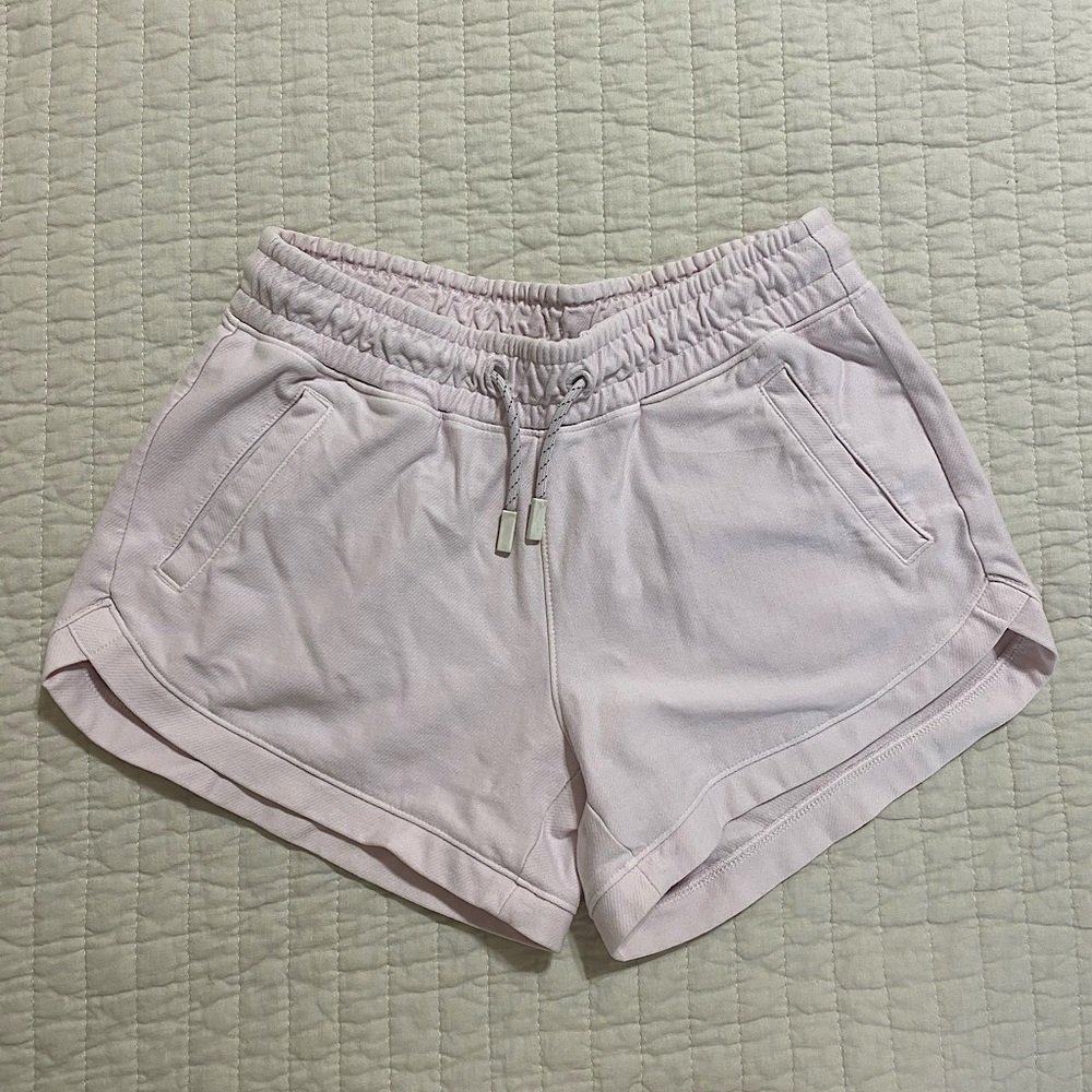 Athleta light pink girl shorts